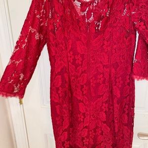 a dress that has just been worn one time